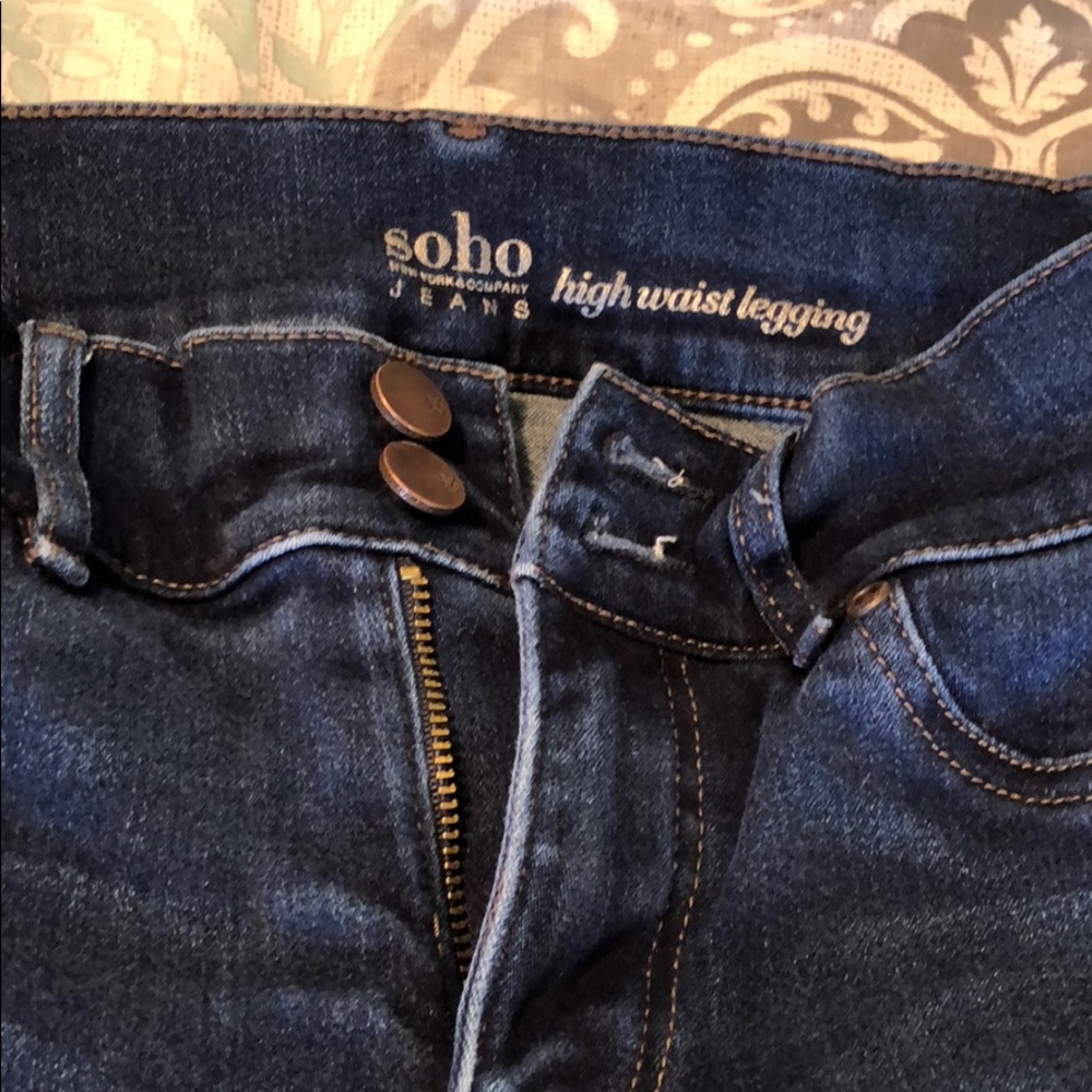 High waist legging jeans